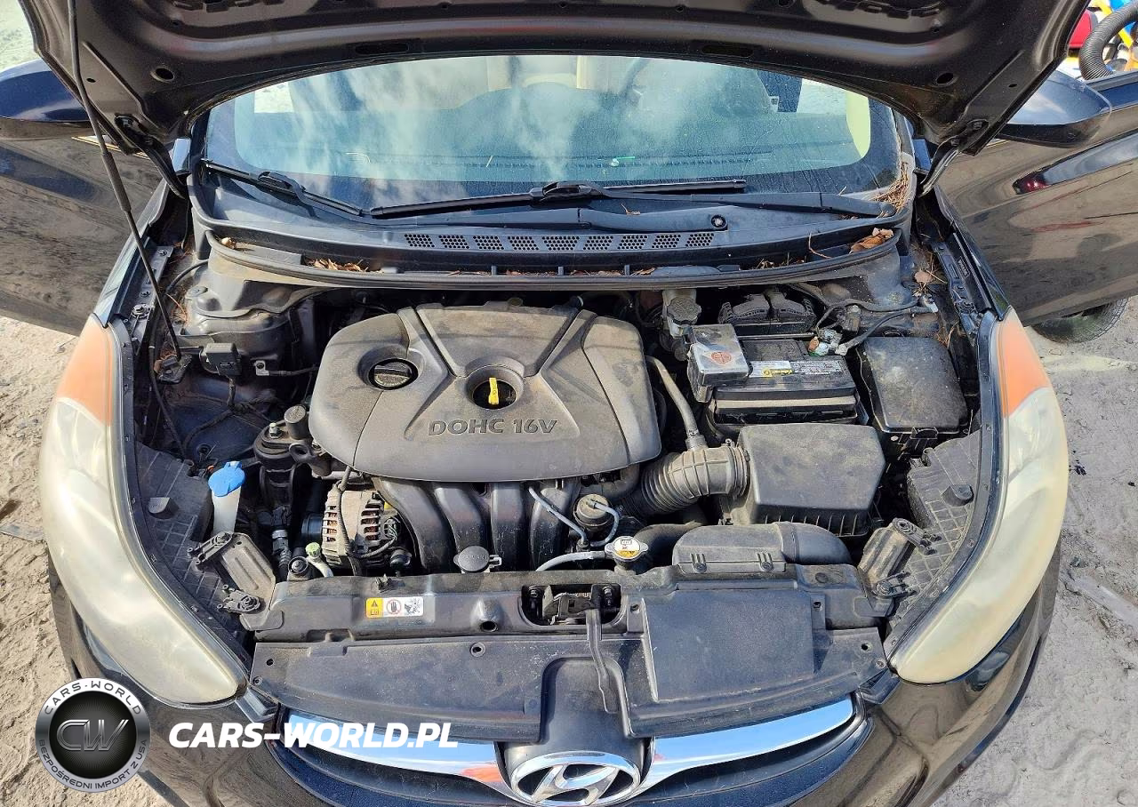 2013 Hyundai Elantra Gls VIN:5NPDH4AE4DH283992 - 11