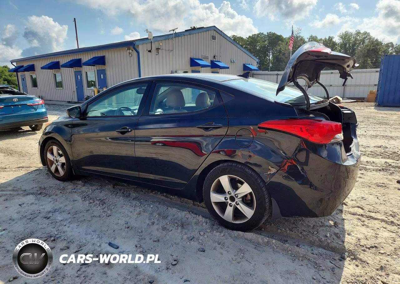 2013 Hyundai Elantra Gls VIN:5NPDH4AE4DH283992 - 2