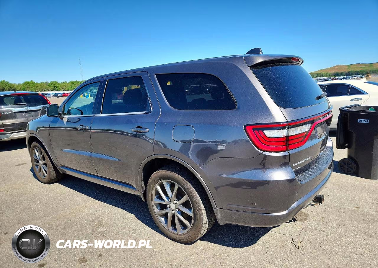 2017 Dodge Durango Gt VIN:1C4RDJDG8HC847870 - 2