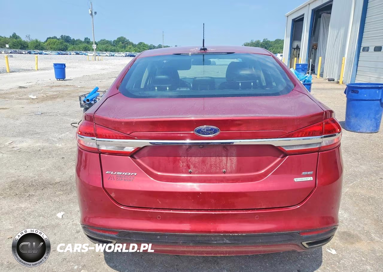 2017 Ford Fusion Se VIN:3FA6P0H90HR273143 - 6