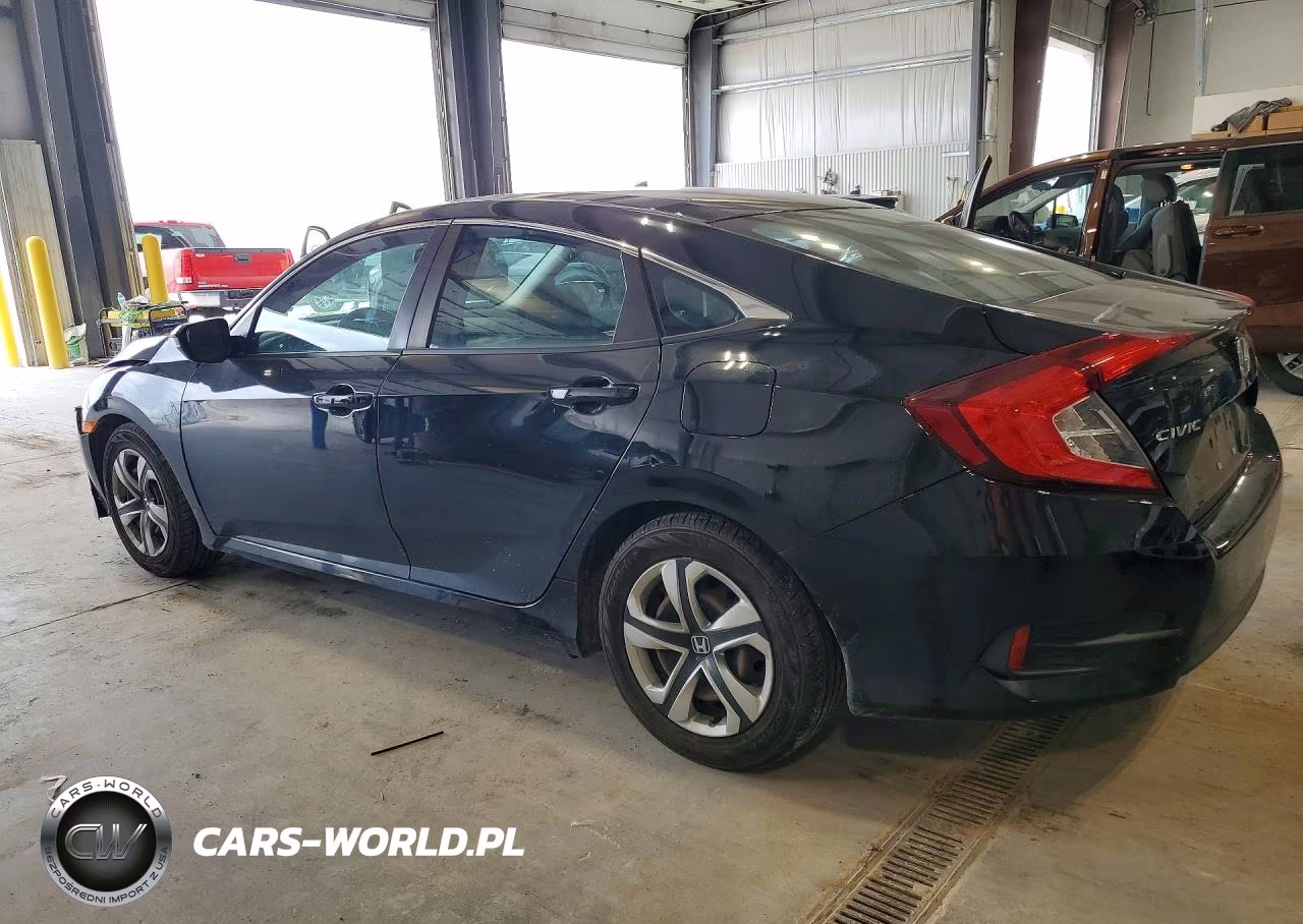 2016 Honda Civic Lx VIN:19XFC2F51GE018668 - 2