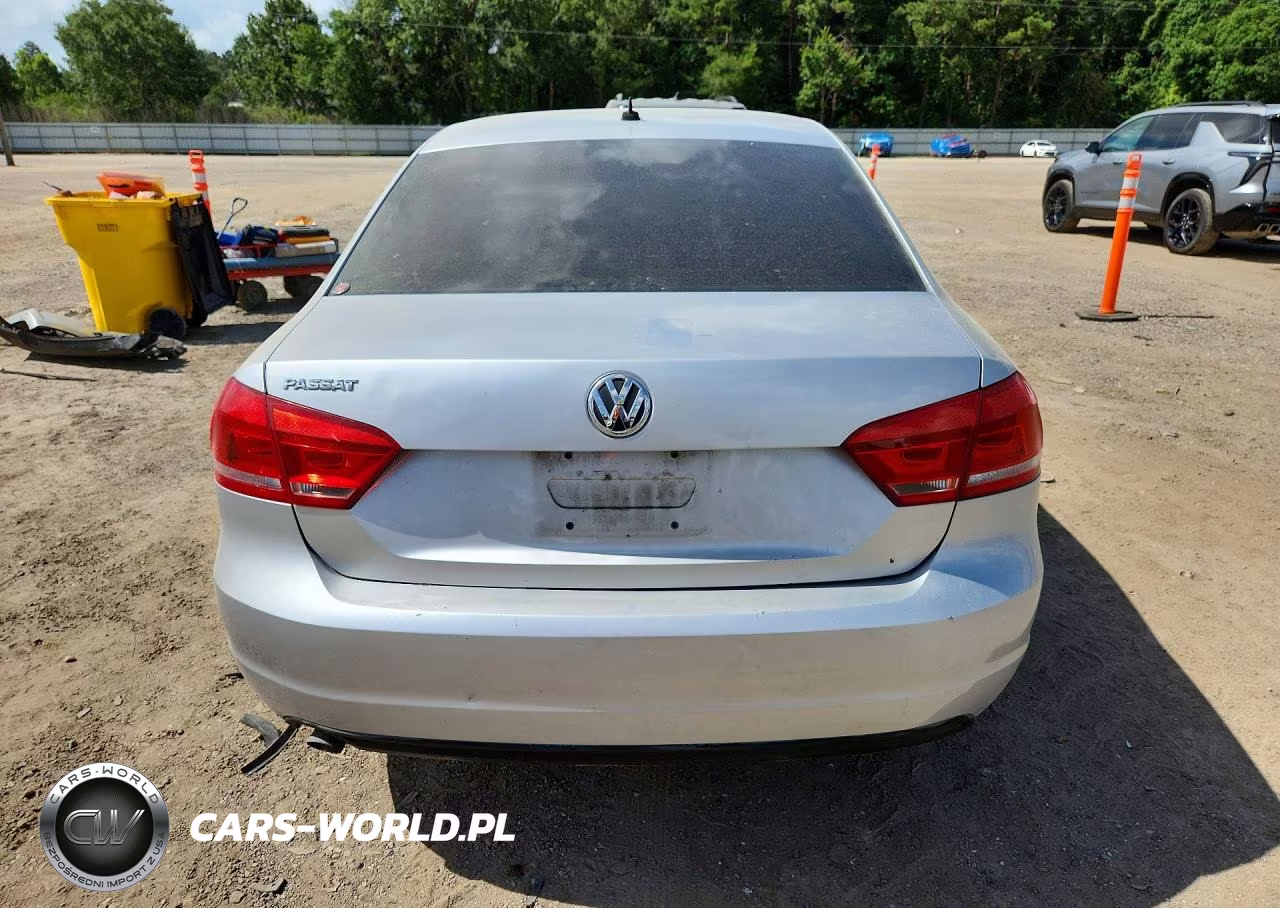 2013 Volkswagen Passat S VIN:1VWAP7A37DC089021 - 6
