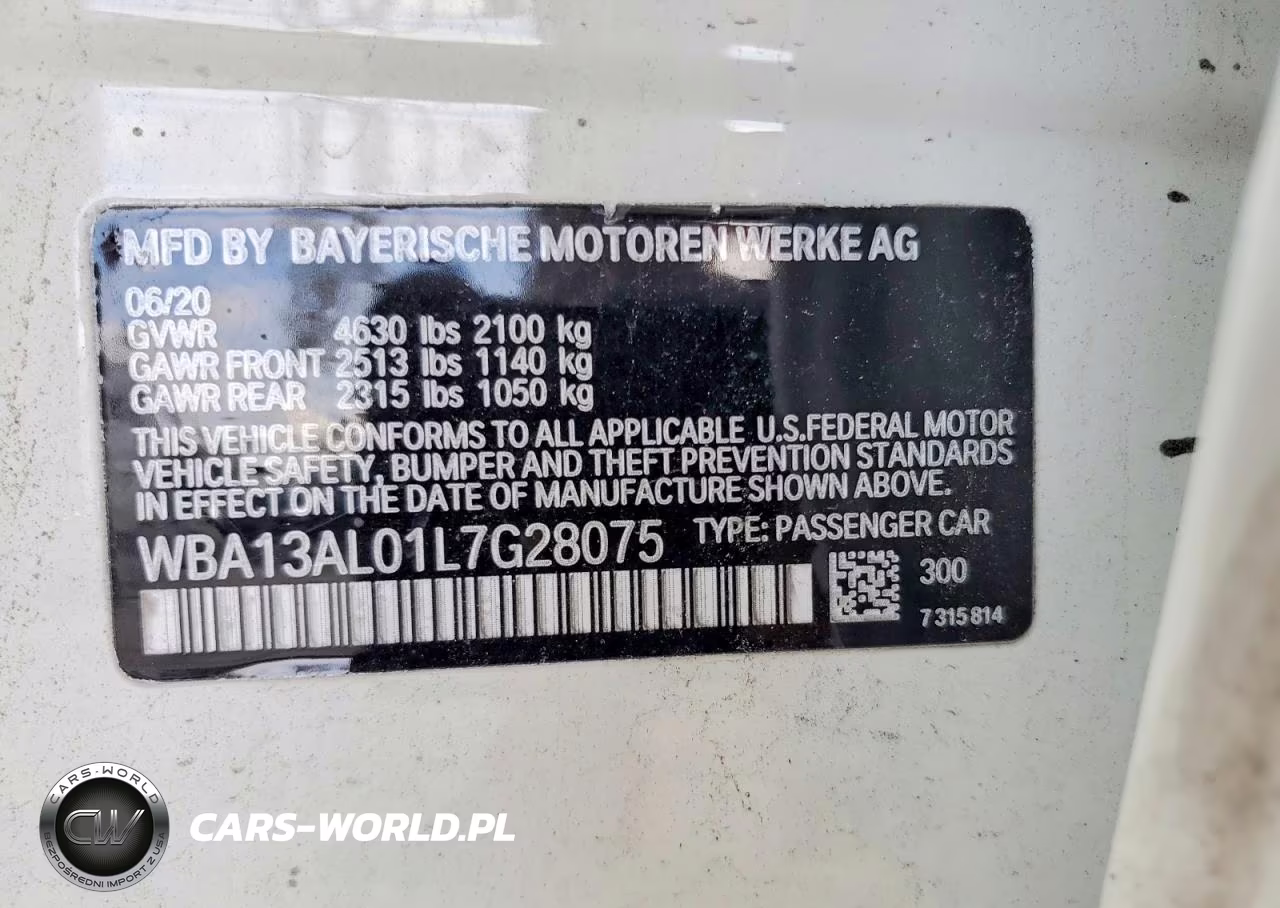 2020 BMW M235Xi VIN:WBA13AL01L7G28075 - 12
