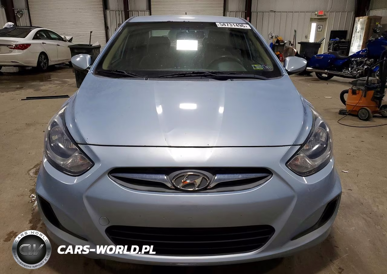 2013 Hyundai Accent Gls VIN:KMHCT4AE8DU582414 - 5