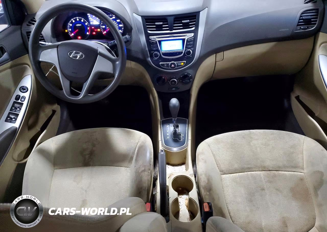 2013 Hyundai Accent Gls VIN:KMHCT4AE8DU582414 - 8