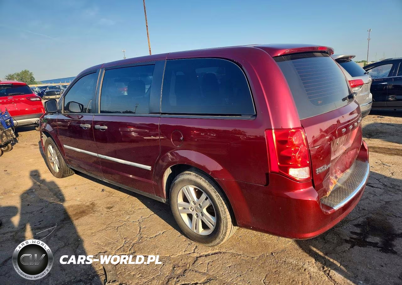 2017 Dodge Grand Caravan Se VIN:2C4RDGBG0HR582844 - 2