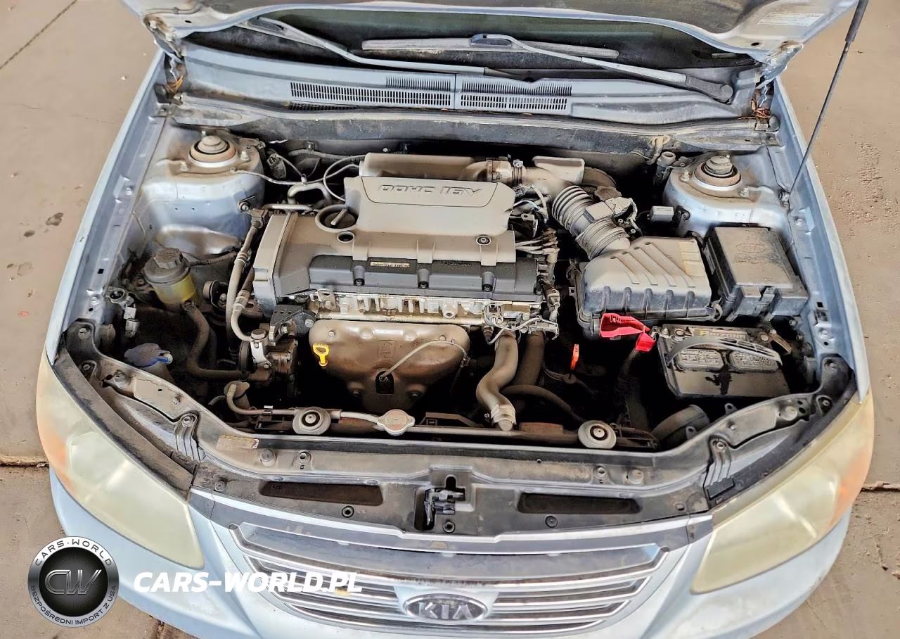 2007 Kia Spectra Lx VIN:KNAFE122875440851 - 11