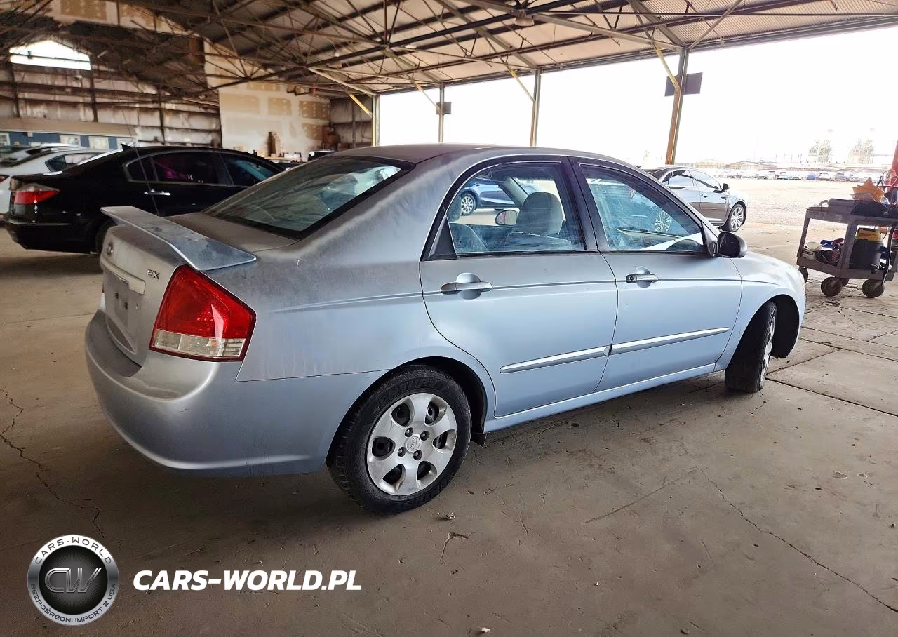 2007 Kia Spectra Lx VIN:KNAFE122875440851 - 3