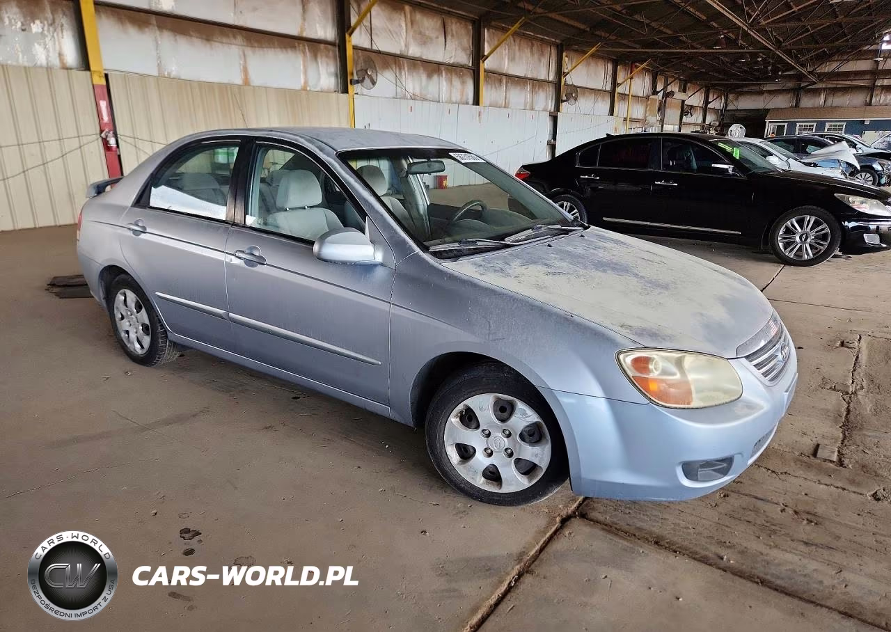 2007 Kia Spectra Lx VIN:KNAFE122875440851 - 4