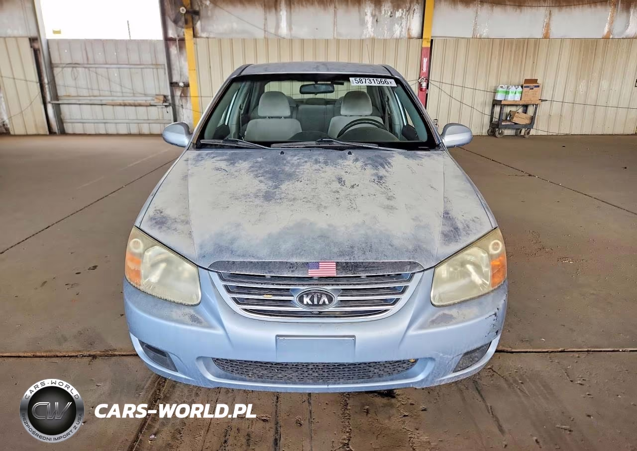 2007 Kia Spectra Lx VIN:KNAFE122875440851 - 5