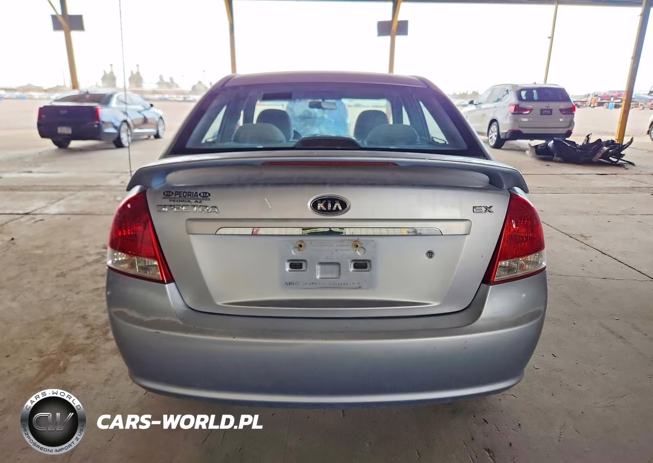 2007 Kia Spectra Lx VIN:KNAFE122875440851 - 6