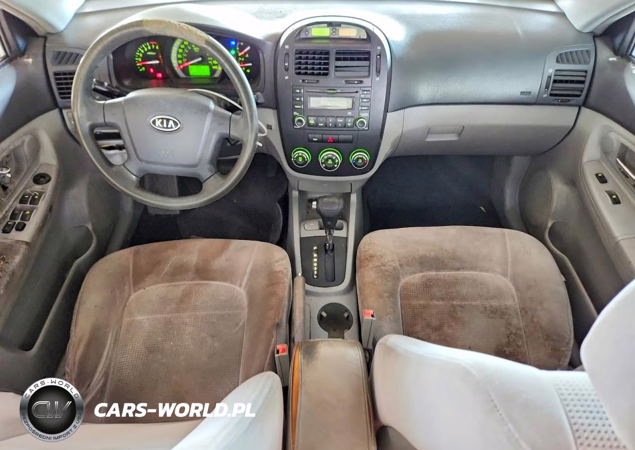 2007 Kia Spectra Lx VIN:KNAFE122875440851 - 8