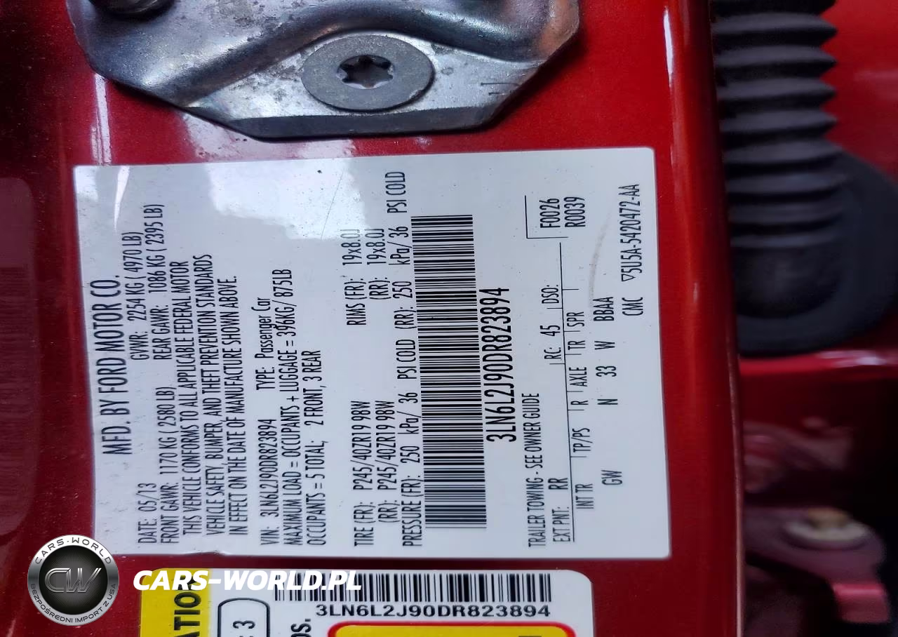 2013 Lincoln Mkz VIN:3LN6L2J90DR823894 - 12