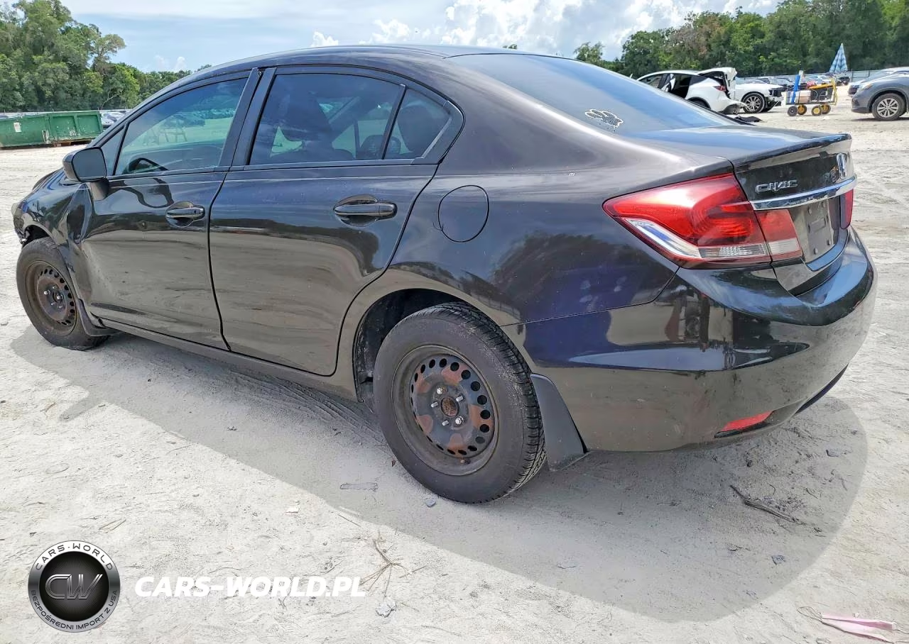 2014 Honda Civic Lx VIN:2HGFB2F59EH553267 - 2