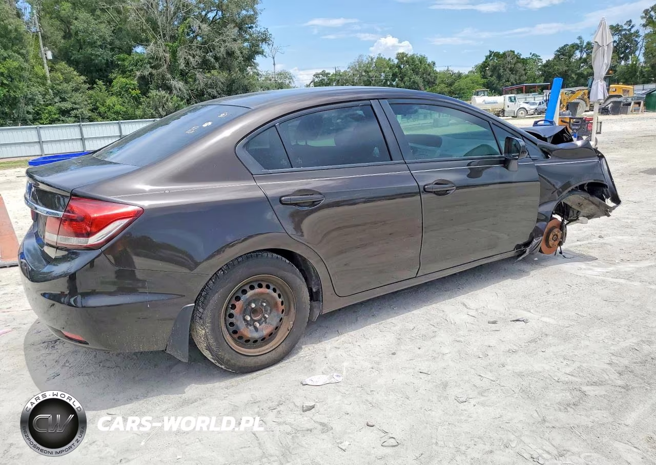 2014 Honda Civic Lx VIN:2HGFB2F59EH553267 - 3