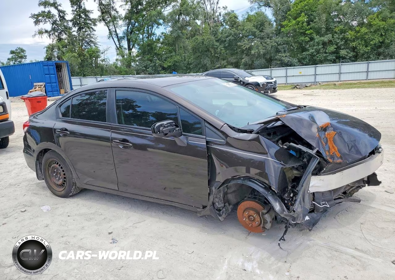 2014 Honda Civic Lx VIN:2HGFB2F59EH553267 - 4