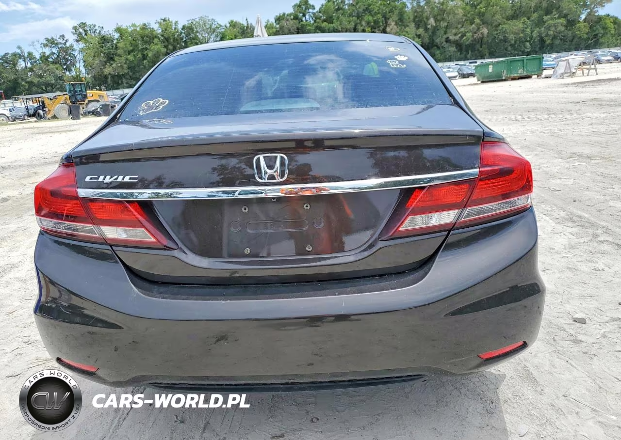 2014 Honda Civic Lx VIN:2HGFB2F59EH553267 - 6