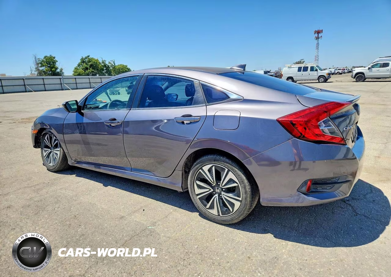 2017 Honda Civic Ex VIN:2HGFC1F36HH638366 - 2