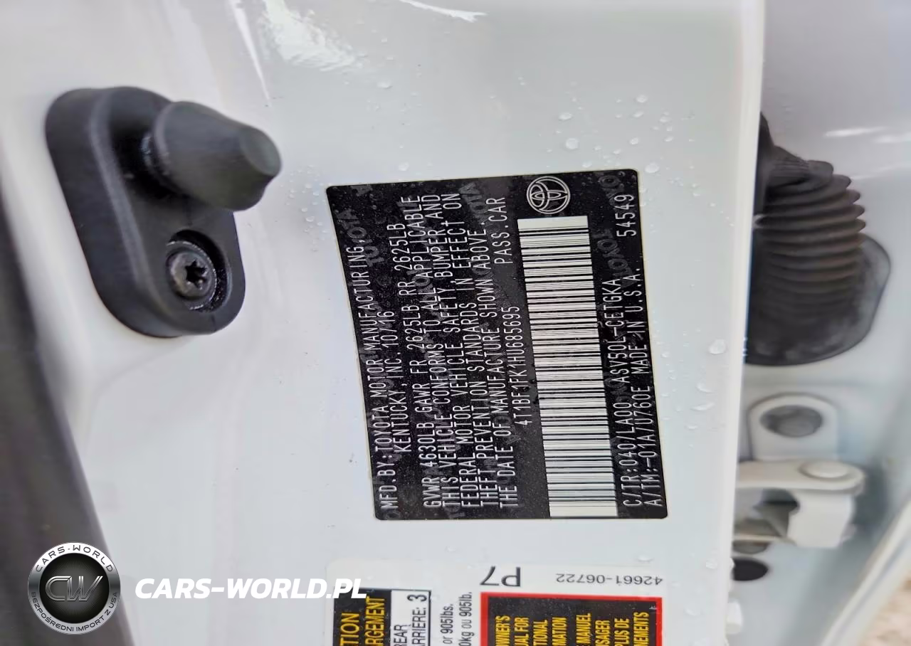2017 Toyota Camry Xle VIN:4T1BF1FK1HU685695 - 12