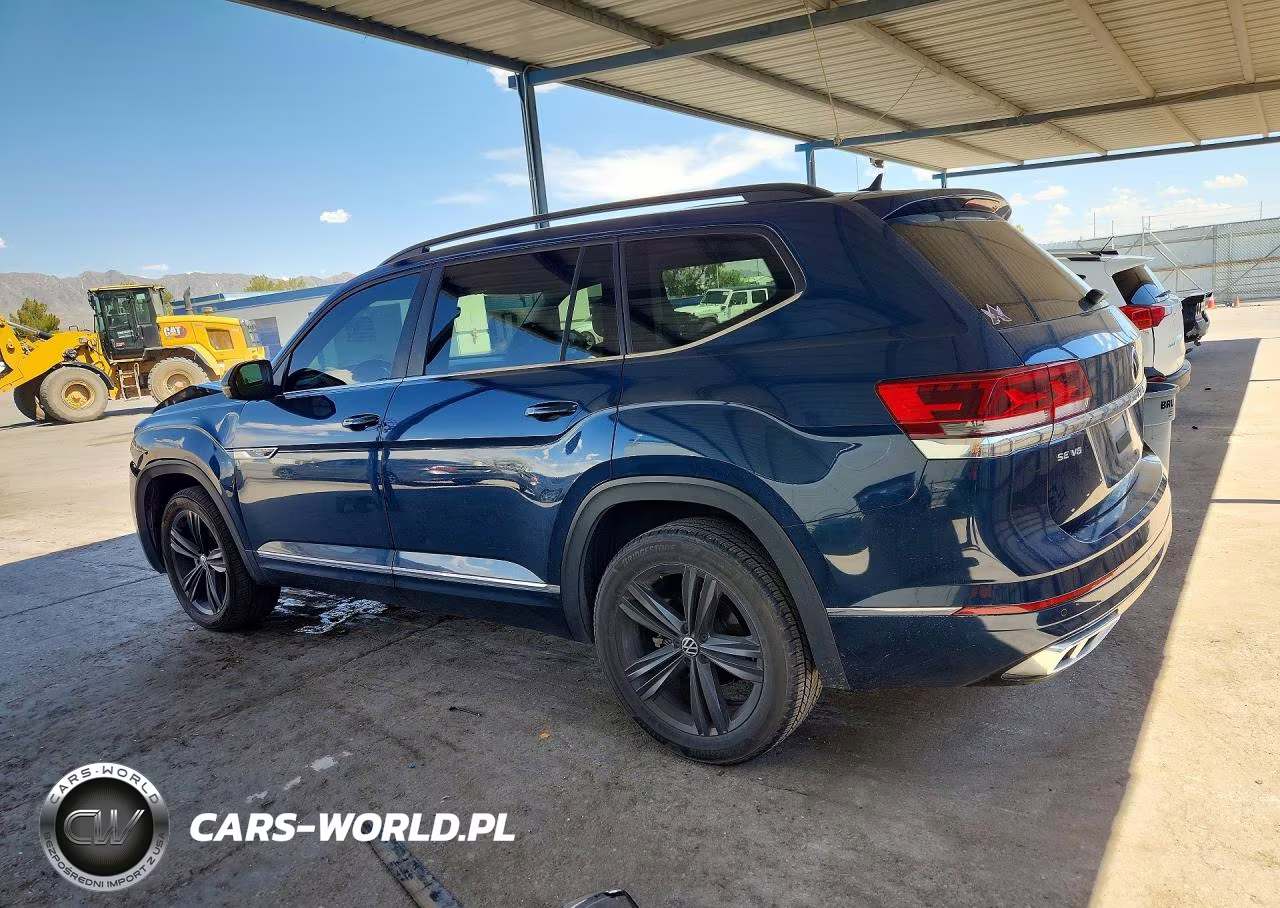 2021 Volkswagen Atlas Se VIN:1V2PR2CA7MC608718 - 2