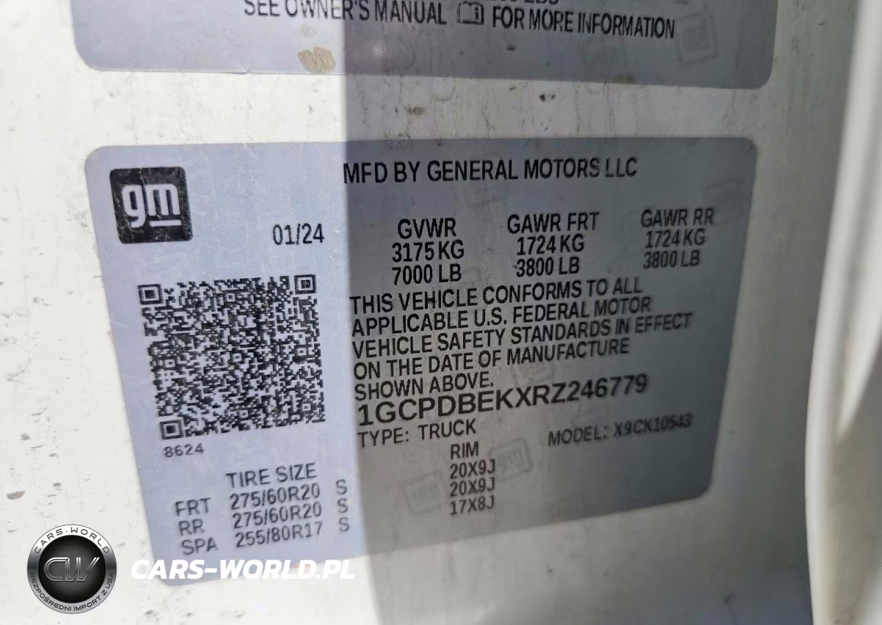 2024 Chevrolet Silverado K1500 Custom VIN:1GCPDBEKXRZ246779 - 12