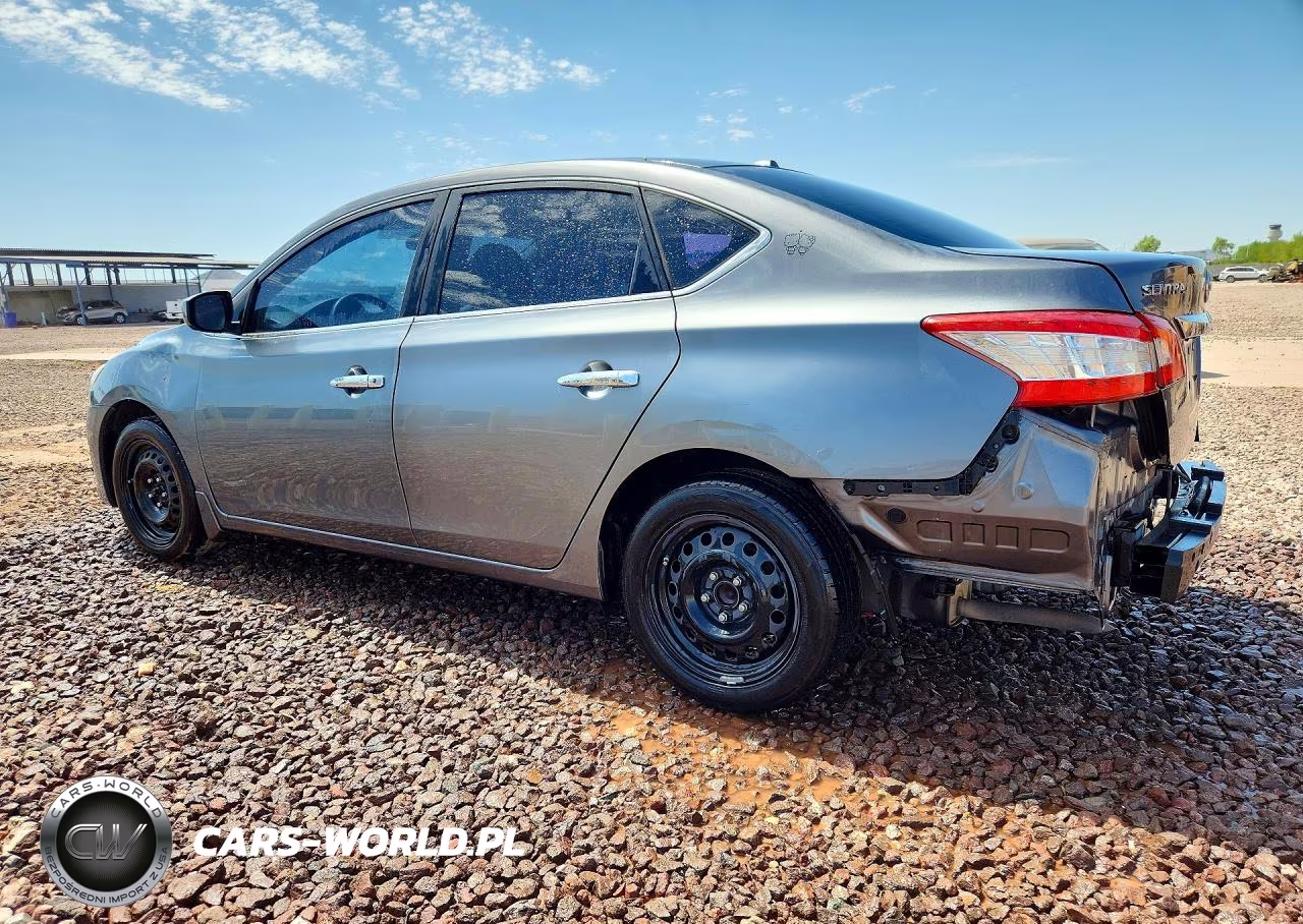 2015 Nissan Sentra Sv VIN:3N1AB7AP8FY239249 - 2