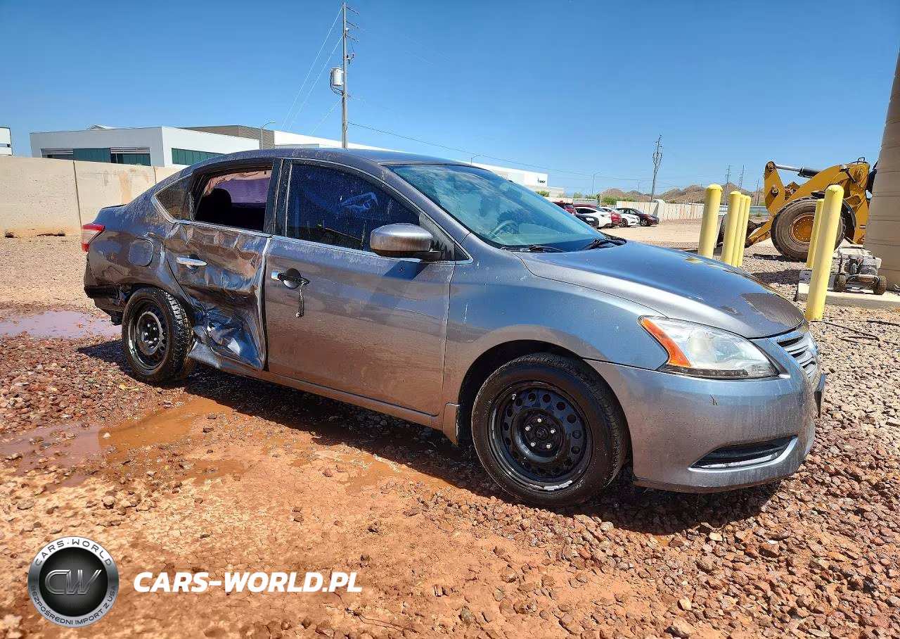 2015 Nissan Sentra Sv VIN:3N1AB7AP8FY239249 - 4