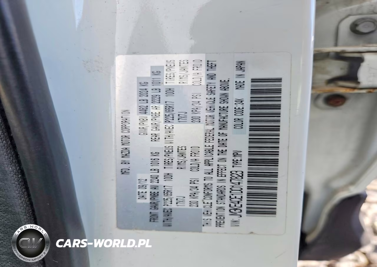 2013 Mazda Cx-5 Touring VIN:JM3KE4CE1D0147823 - 13