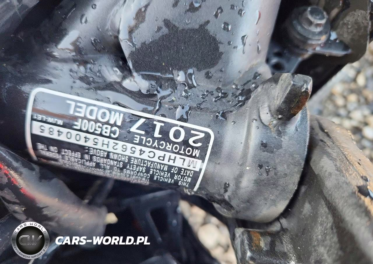 2017 Honda Cb500 F VIN:MLHPC4562H5400485 - 9