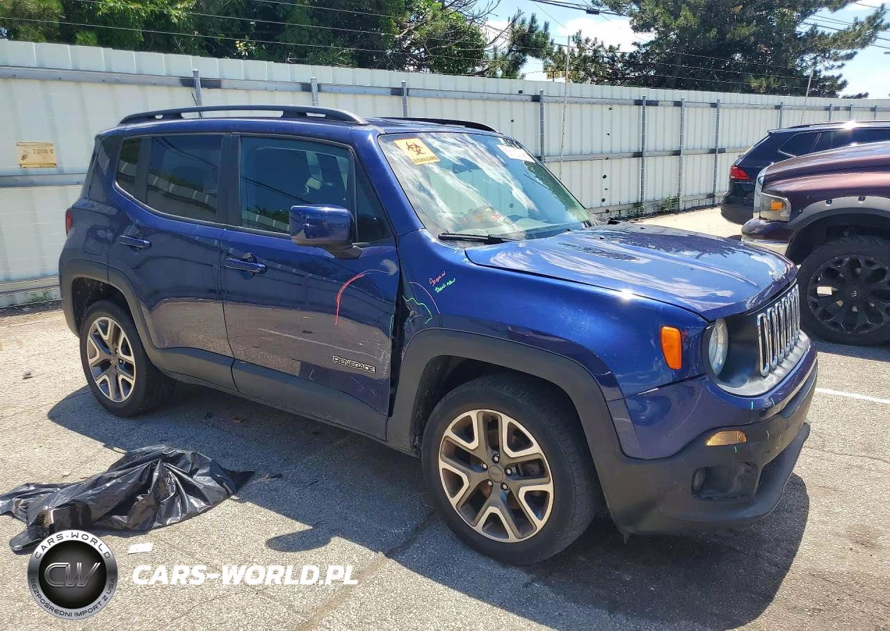 2017 Jeep Renegade Latitude VIN:ZACCJBBB9HPF56415 - 4