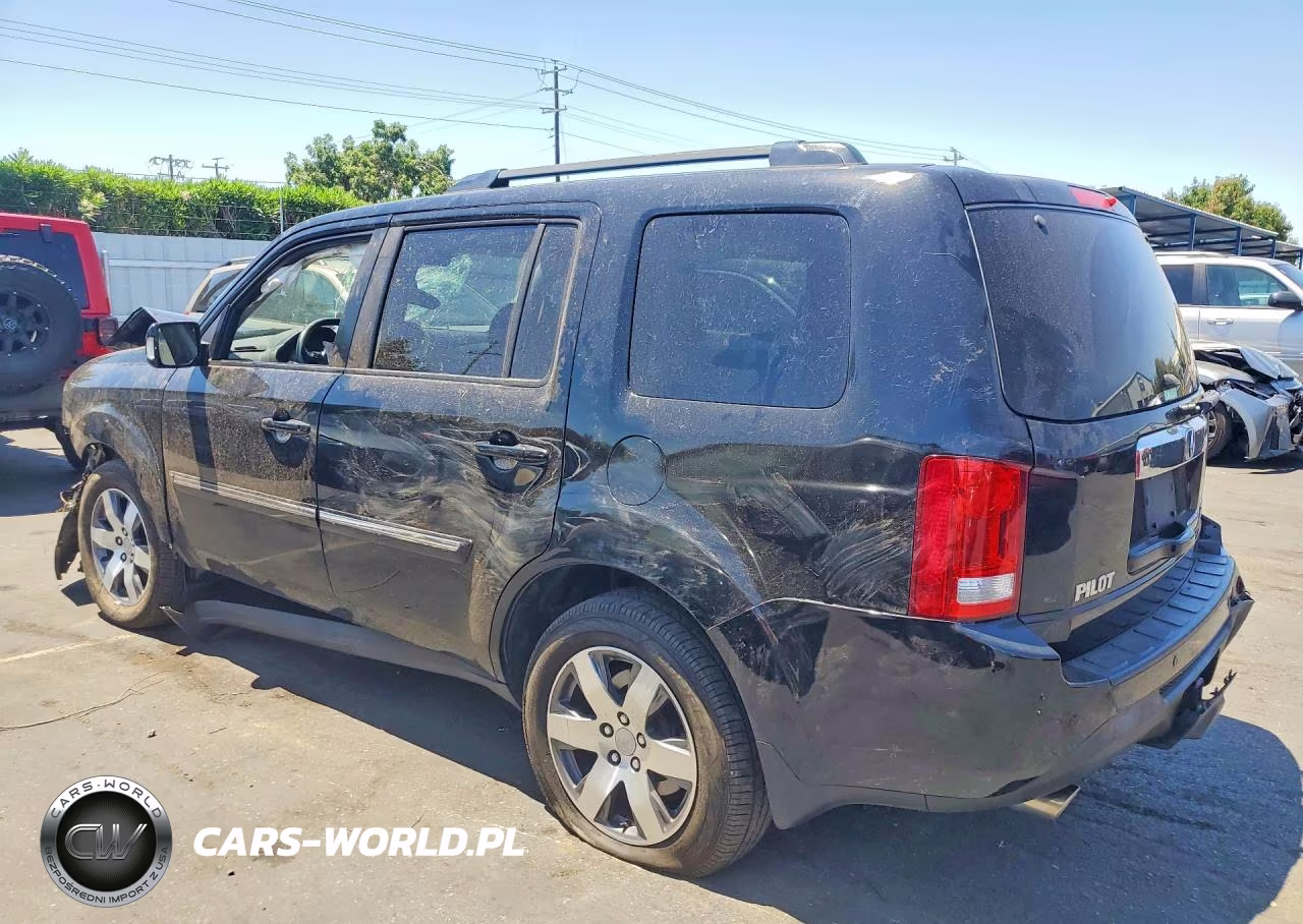 2015 Honda Pilot Touring VIN:5FNYF4H97FB041991 - 2
