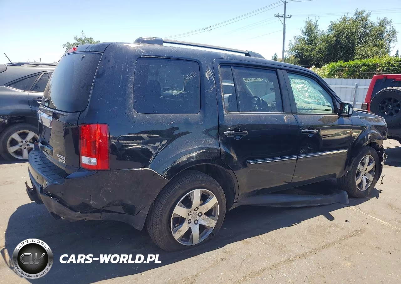 2015 Honda Pilot Touring VIN:5FNYF4H97FB041991 - 3