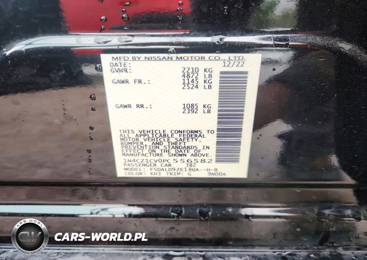 2023 Nissan Leaf Sv Plus VIN:1N4CZ1CV0PC556582 - 13