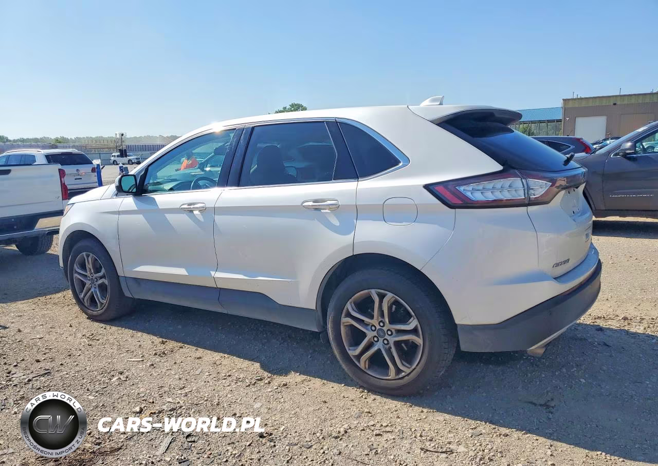 2015 Ford Edge Titanium VIN:2FMTK4K98FBB55764 - 2