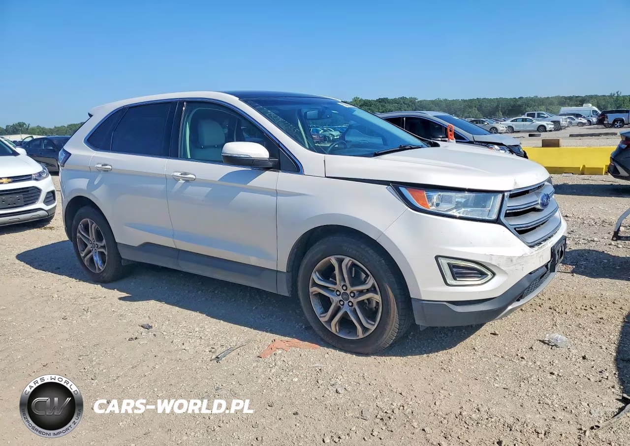 2015 Ford Edge Titanium VIN:2FMTK4K98FBB55764 - 4