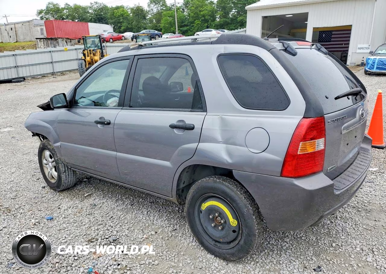 2008 Kia Sportage Lx VIN:KNDJE723487538502 - 2