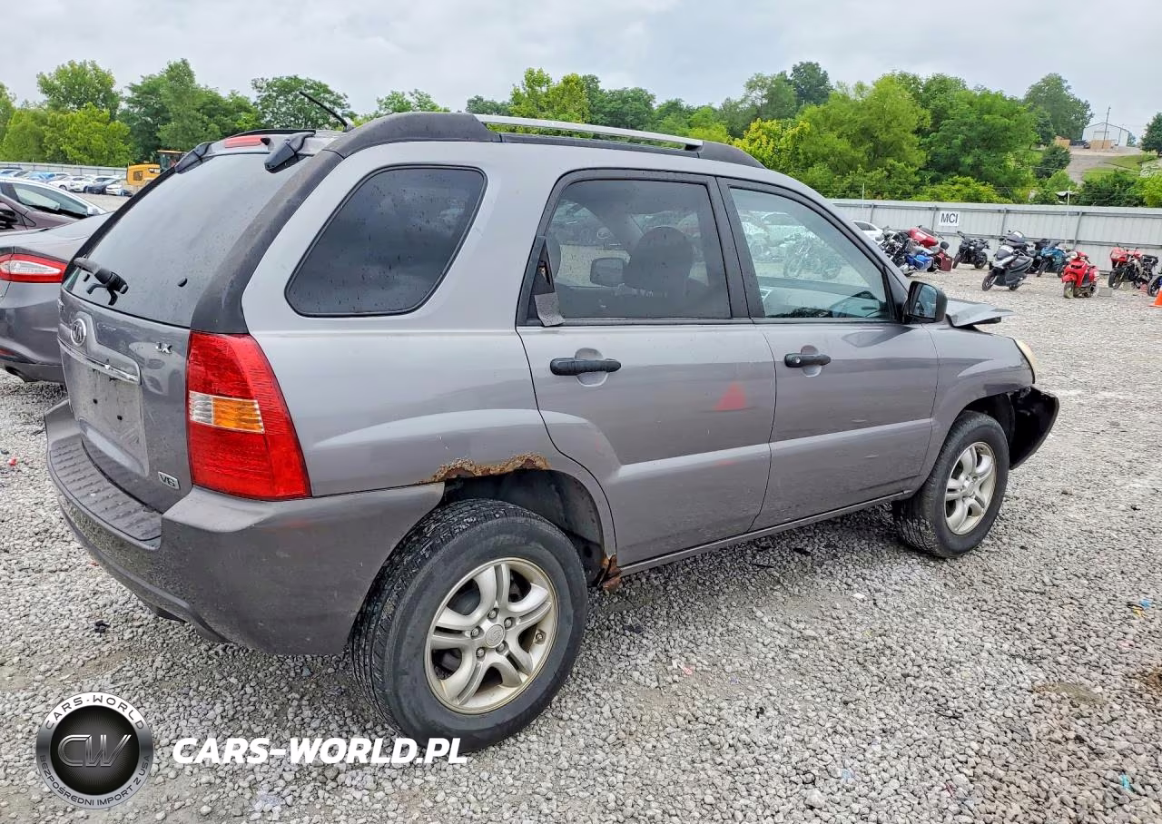 2008 Kia Sportage Lx VIN:KNDJE723487538502 - 3