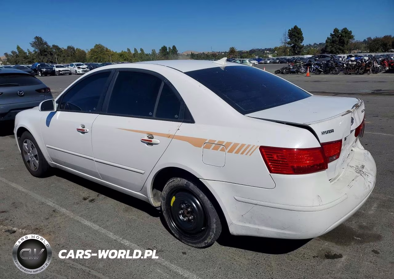 2010 Hyundai Sonata Gls VIN:5NPET4AC2AH593670 - 2