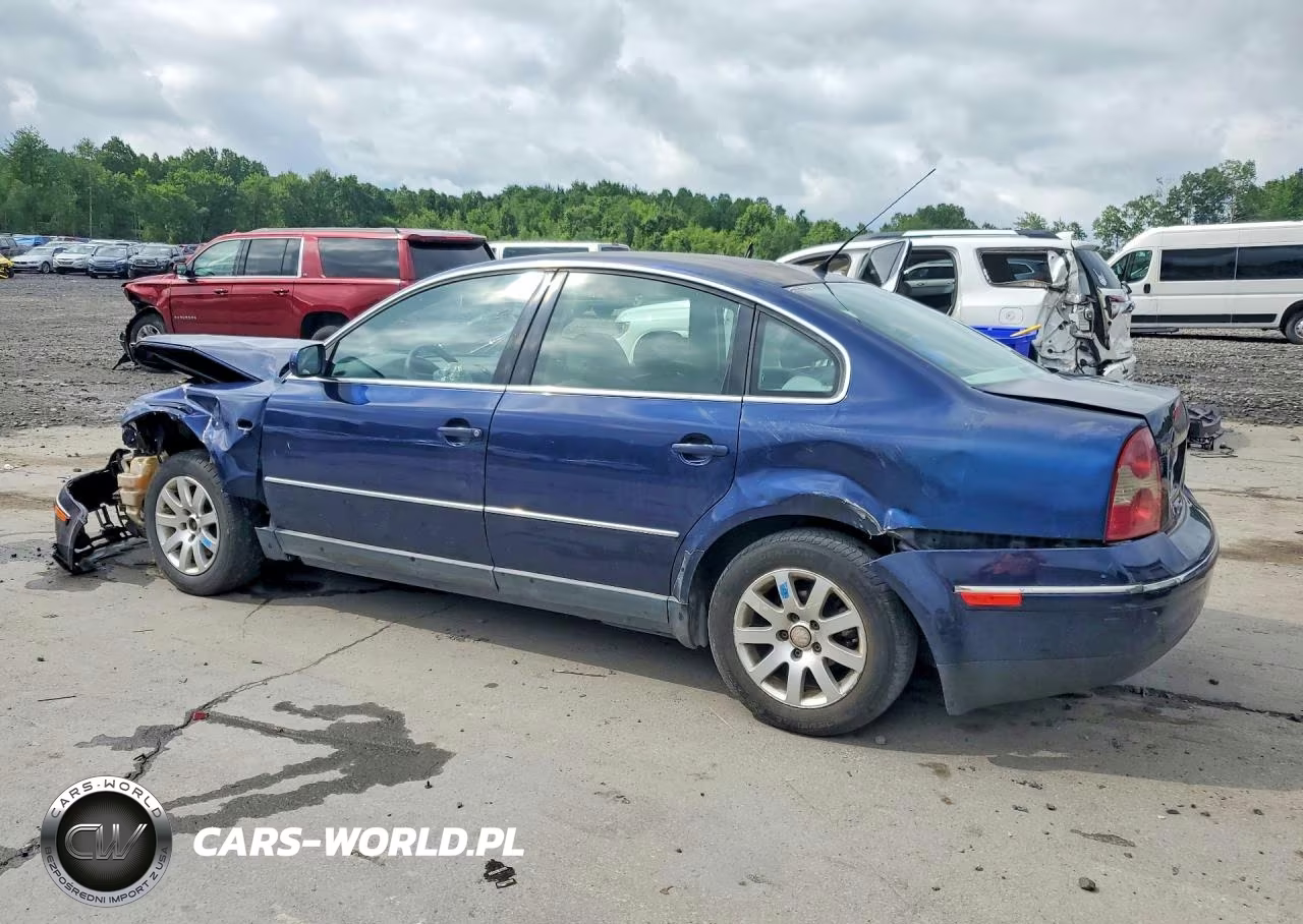 2003 Volkswagen Passat Gls VIN:WVWPD63B03P055434 - 2
