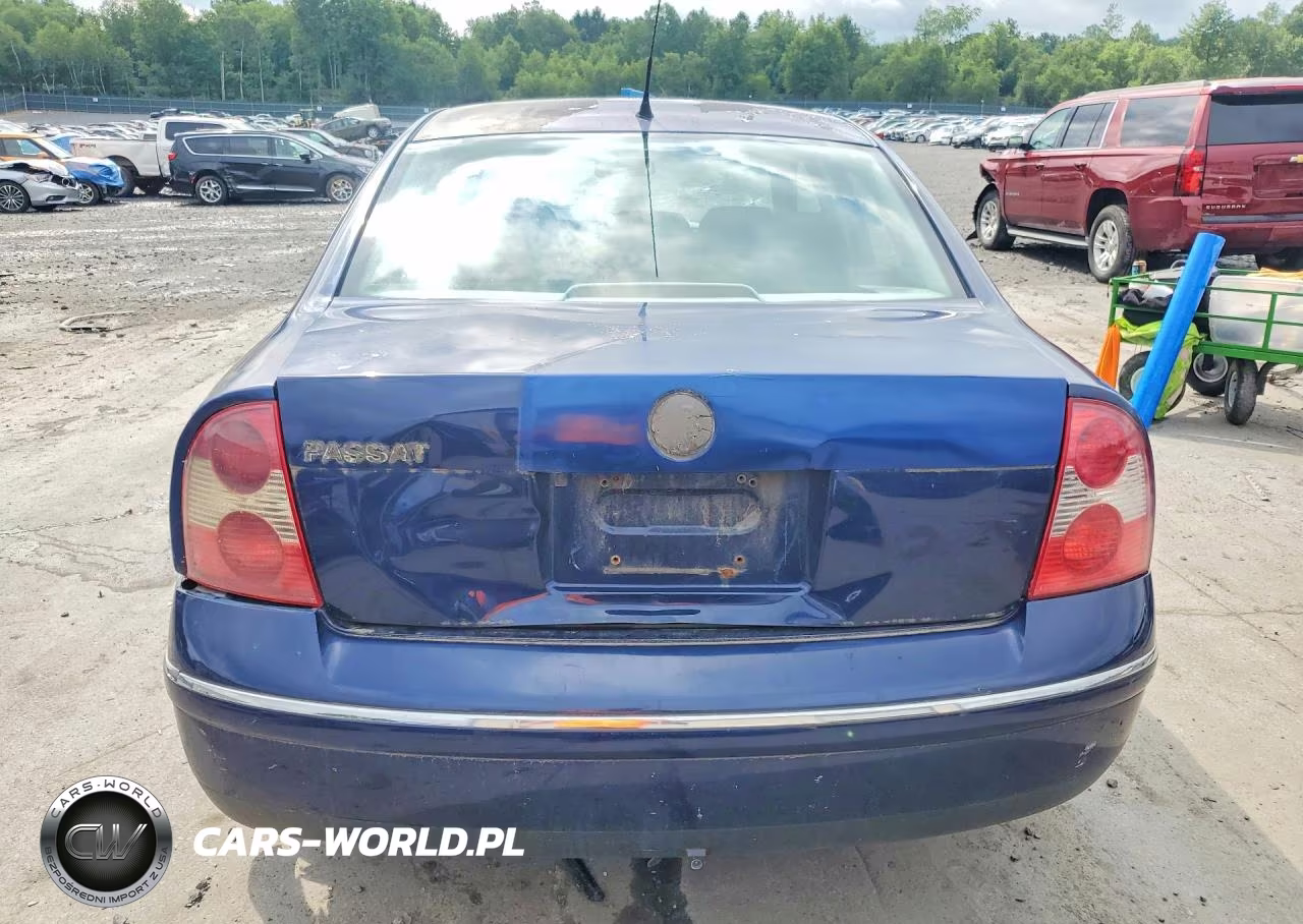 2003 Volkswagen Passat Gls VIN:WVWPD63B03P055434 - 6