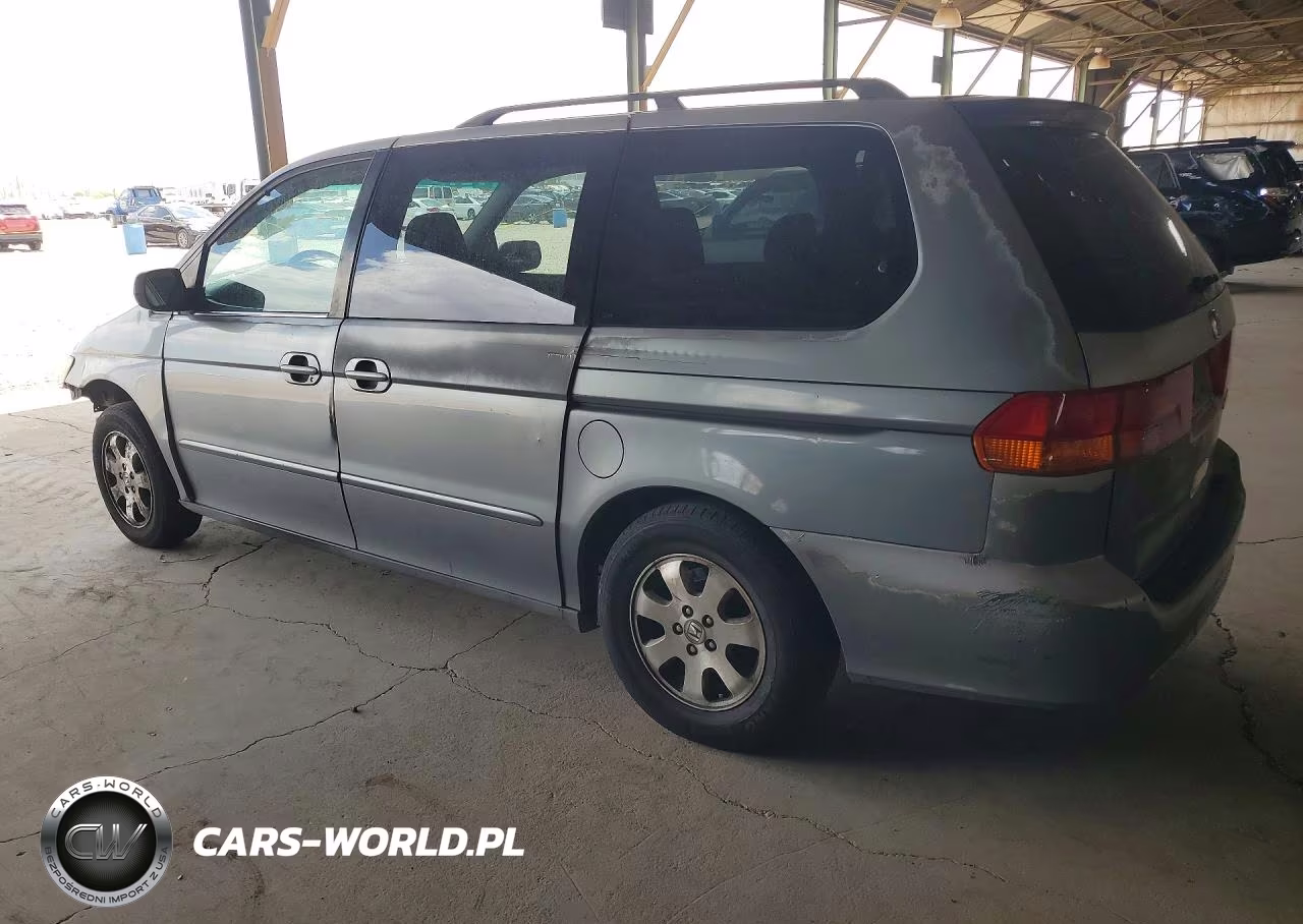 2002 Honda Odyssey Ex VIN:2HKRL18632H522043 - 2