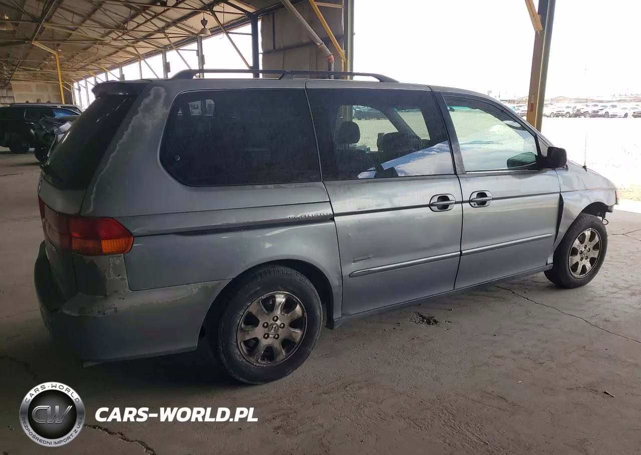 2002 Honda Odyssey Ex VIN:2HKRL18632H522043 - 3
