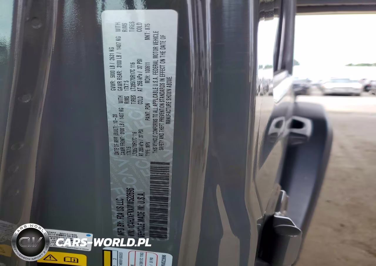 2021 Jeep Wrangler Unlimited Rubicon VIN:1C4HJXFNXMW522696 - 12