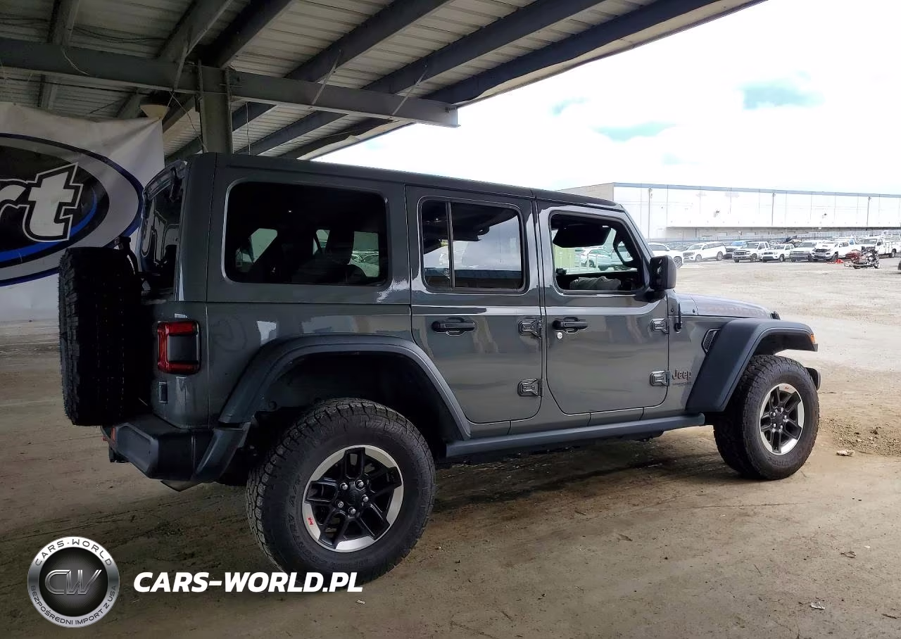 2021 Jeep Wrangler Unlimited Rubicon VIN:1C4HJXFNXMW522696 - 3