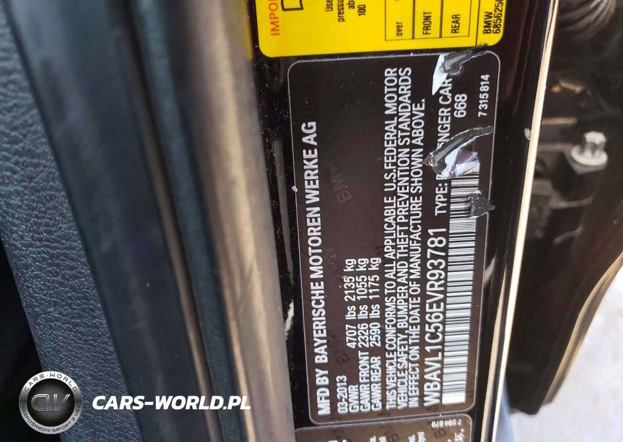 2014 BMW X1 xDrive28I VIN:WBAVL1C56EVR93781 - 12