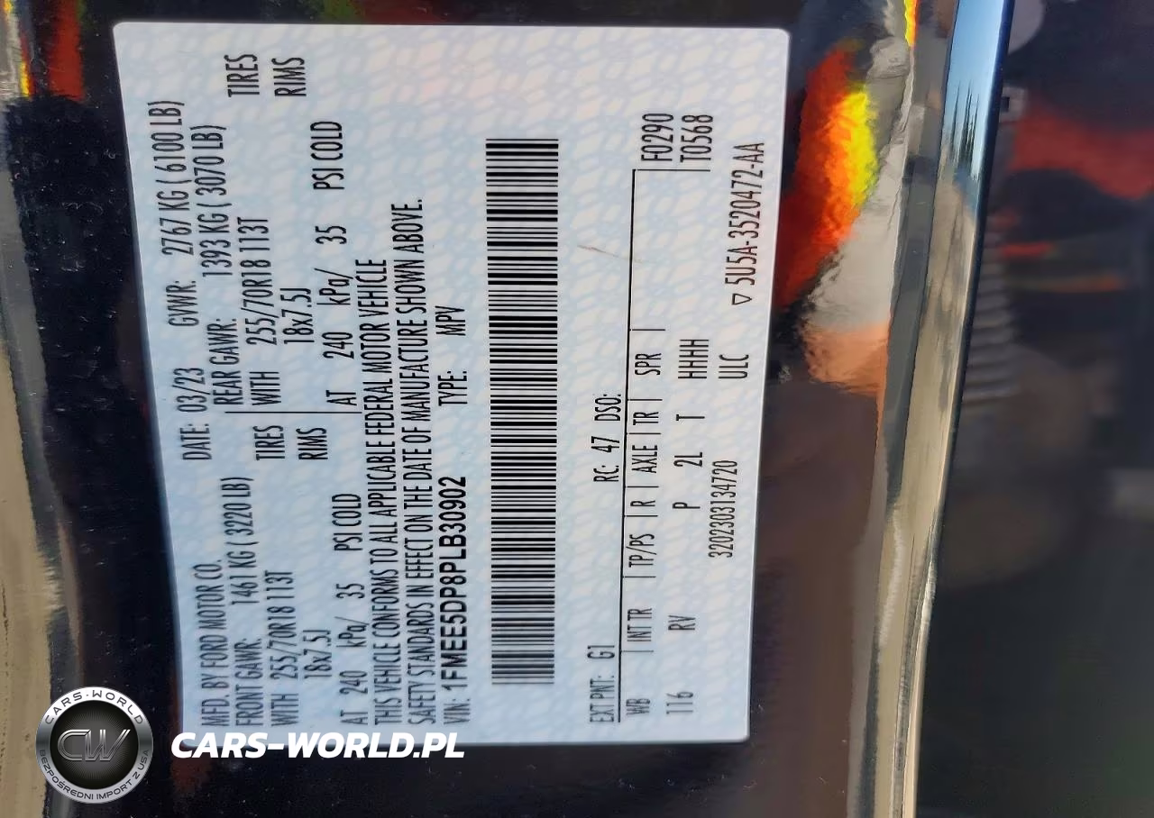 2023 Ford Bronco Base VIN:1FMEE5DP8PLB30902 - 13