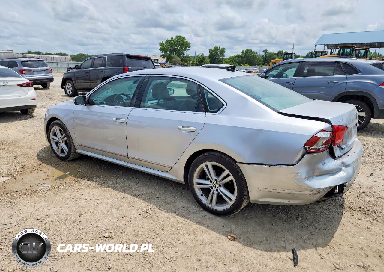 2012 Volkswagen Passat Se VIN:1VWBN7A32CC103934 - 2