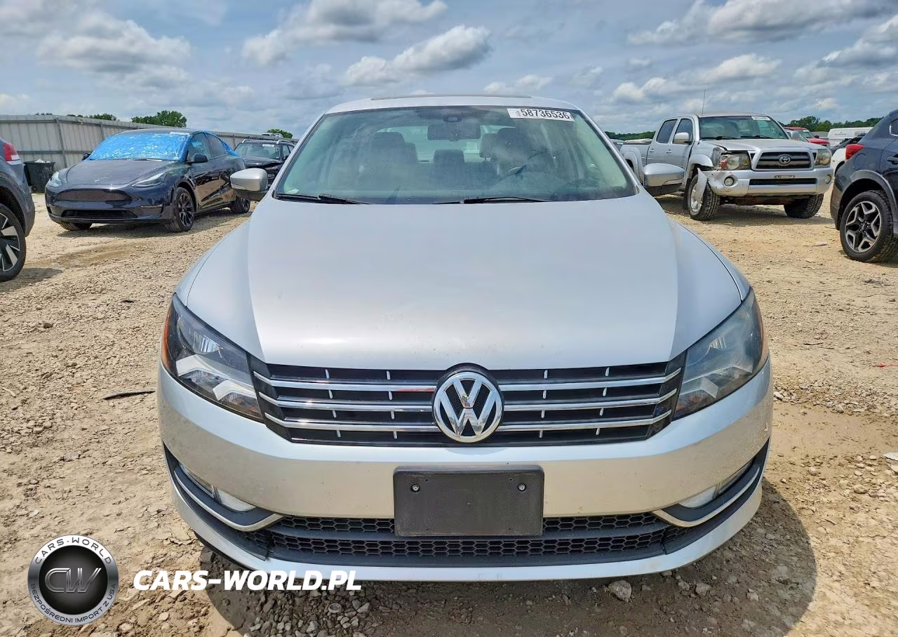2012 Volkswagen Passat Se VIN:1VWBN7A32CC103934 - 5