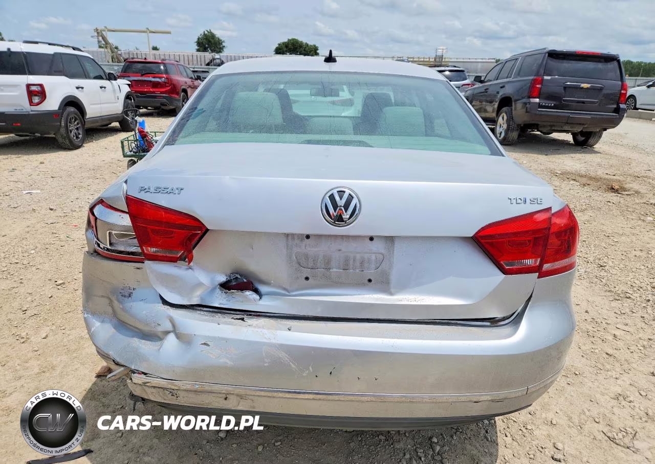 2012 Volkswagen Passat Se VIN:1VWBN7A32CC103934 - 6