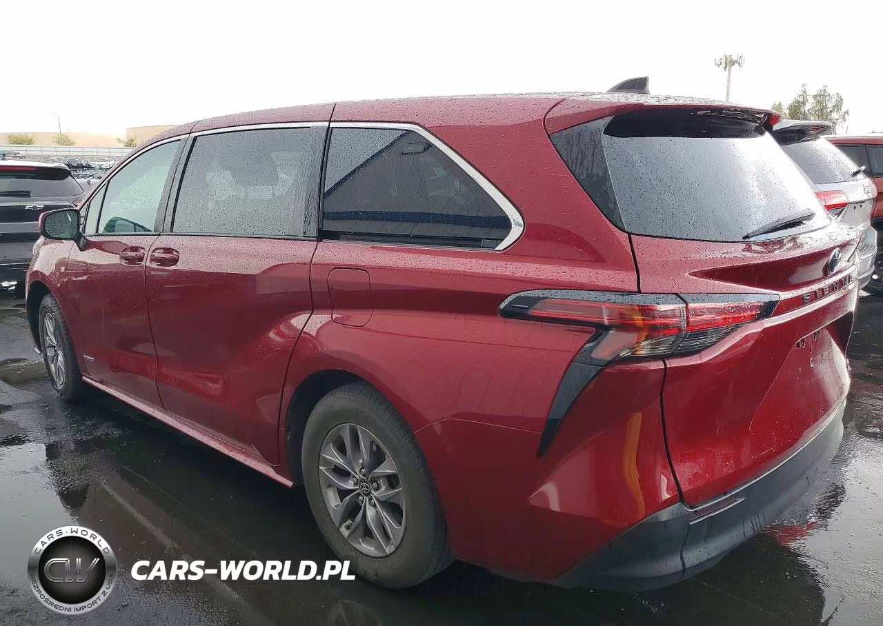 2021 Toyota Sienna Le VIN:5TDKRKEC5MS042986 - 2